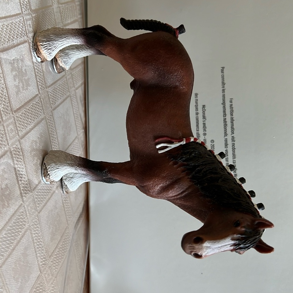Schleich Clydesdale Bay Gelding Draft Horse 13808